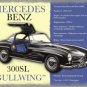 Mercedes Benz 300SL Gullwing, Classic Sports Car, Small Metal/Tin Sign, Picture