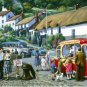 Lynmouth Harbour Seaside Holiday Ice Cream Van Small Metal/Tin Sign, Picture