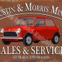 Vintage Garage, Austin Morris Mini Sales & Service Car/Van, Large Metal/Tin Sign