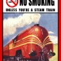 No Smoking, Steam Train, Funny, Cafe, Pub, B&B Hotel, Bar, Small Metal/Tin Sign