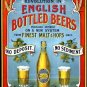 Notting Hill Brewery, English Beers, Pub Bar & Restaurant, Medium Metal/Tin Sign