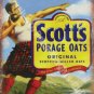 Scott's Porage Oats Breakfast Food Cafe Kitchen Old Shop Small Metal/Tin Sign