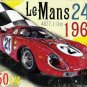 Le Mans 24h 1965 Ferrari 250LM Race Car Classic Motorsport, Large Metal/Tin Sign