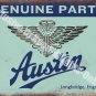 Austin Old Classic Car Badge, 111 Vintage Garage, Spares, Medium Metal/Tin Sign