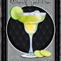 Margarita Cocktail Recipe, Pub Hotel Wine Bar Lime Drink, Novelty Fridge Magnet