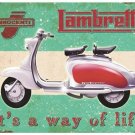 Scooter, It's a way of Life, Classic/Vintage Mod, Large Metal/Tin Sign