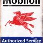 Vintage Garage, Mobiloil Mobil Motor Oil, Advertising 44, Medium Metal/Tin Sign