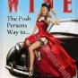 Wine, Posh Drink, Funny/Humorous, Pin Up Girl, Classic Car, Large Metal/Tin Sign