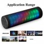 New Products 2017 8W*2 Music Pulse Bluetooth Speaker with LED Light