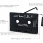 ION Bluetooth Cassette Adapter Music Receiver Cassette Decks Audio Car Radio BLK