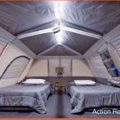 Ozark Camping Tent Instant Cabin Outdoor Lights 10 Person Hiking Nature Survival