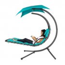 Best Choice Hanging Hammock Lounger Chair Stand Porch Swing Patio Furniture Teal