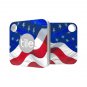 Tile Mate Skin Cover Key Tracker Case USA American Flag Decal Sticker Track GPS