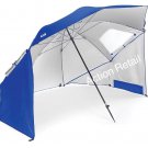 Portable Umbrella Beach Canopy Tent Shelter Canopy Survival Shade All Weather