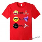 Fidget Spinner T-Shirt Emoji Gamer Autism ADD ADHD Youth Anti-Anxiety Cool Toy