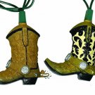 River's Edge Cowboy Boots Light Lamp Indoor Outdoor Party Party Western Bulb New