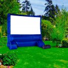Gemmy Inflatable Portable Projection Inflated Movie Screen Projector Widescreen
