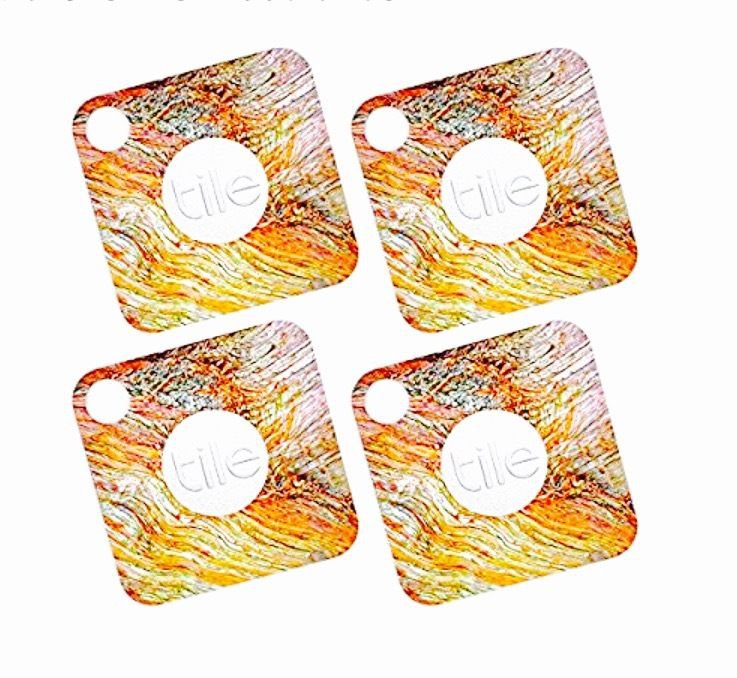 Key Tracker Cover Protective Vinyl Skin Decal Tile Mate 4 pk Wrap Cover Sticker