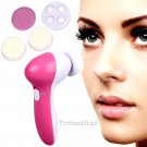 Electric Facial Scrub Brush Exfoilating Massager Face Care Cleaner Skin Pore New