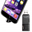Apple iPhone Twister uDrive microSD Card Reader Lightning iPad iPod USB Sync New