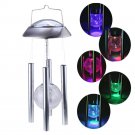 New Solar Power Windchimes Color Changing Hanging Led Light Outdoor Lamp Mobile