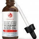 Foxbrim Organic Rosehip Seed Oil - Virgin Cold Pressed & Unrefined