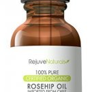 Organic Rosehip Oil ~ 100% Pure and Unrefined Virgin Rosehip Seed Oil, 1 oz
