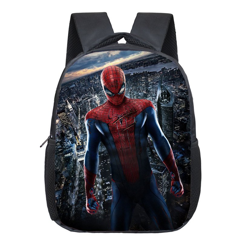 spiderman 04 12" Kids Students School Backpack