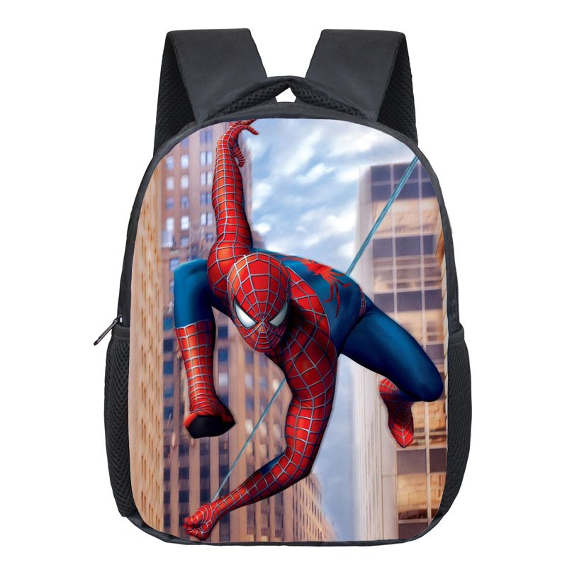 spiderman 05 12" Kids Students School Backpack