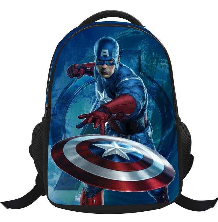 marvel avengers 04 Boys Students School Backpack