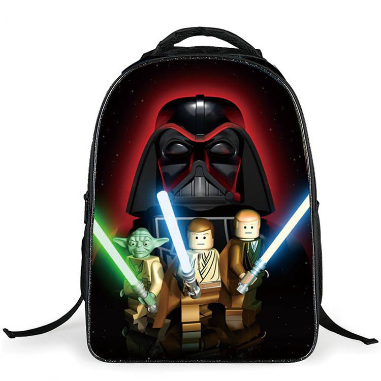 star wars lego 01 Boys Students School Backpack