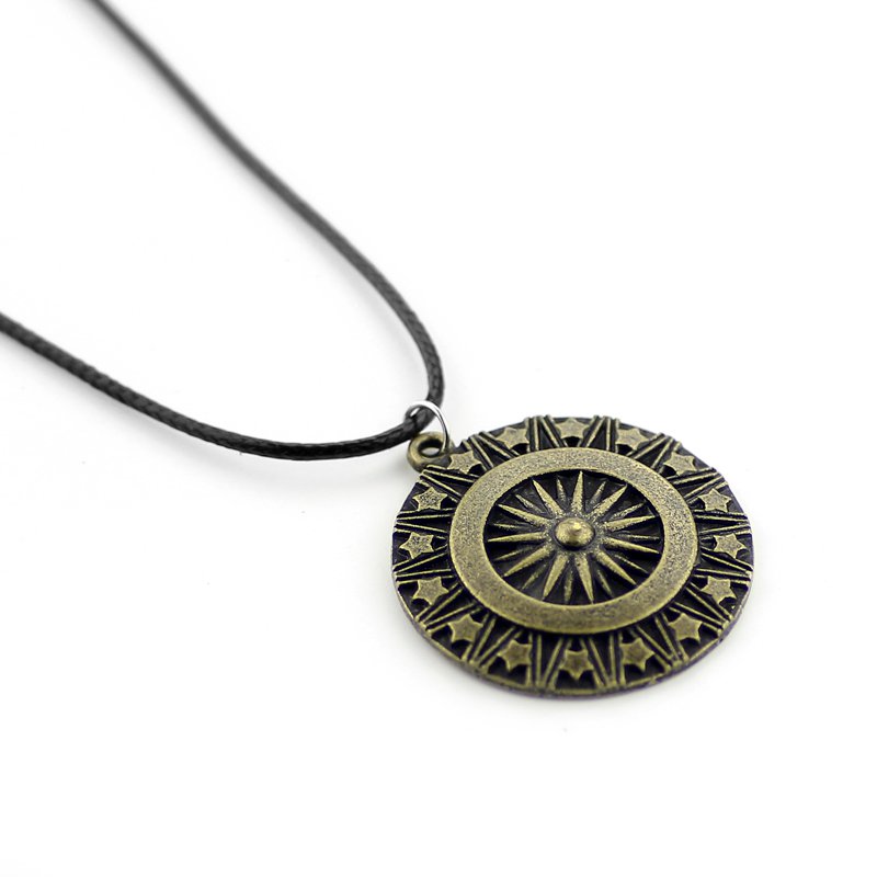 Wonder Woman #01 Arms Shield Necklace & Pendants Jewelry Wonder Woman Logo