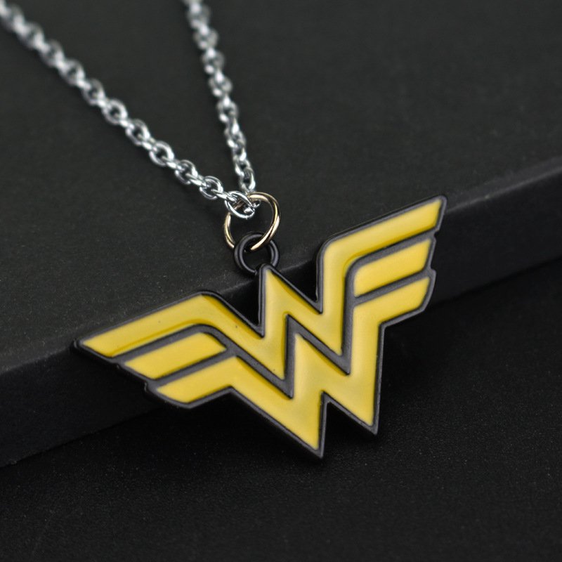 Wonder Woman #04 The Winner Acronym W Logo Necklace pendant Wonder Woman