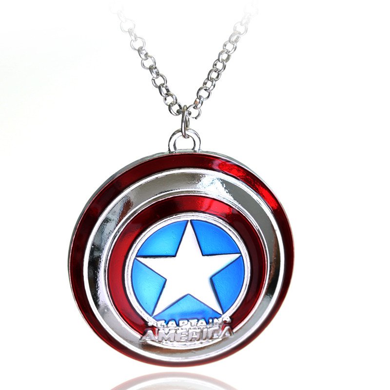 Captain America #01 necklace shield maxi jewelry