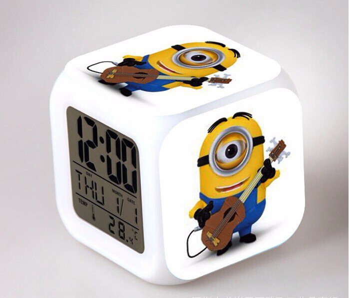 Despicable Me Minion LED Alarm Clock #01