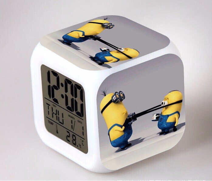 Despicable Me Minion LED Alarm Clock #02