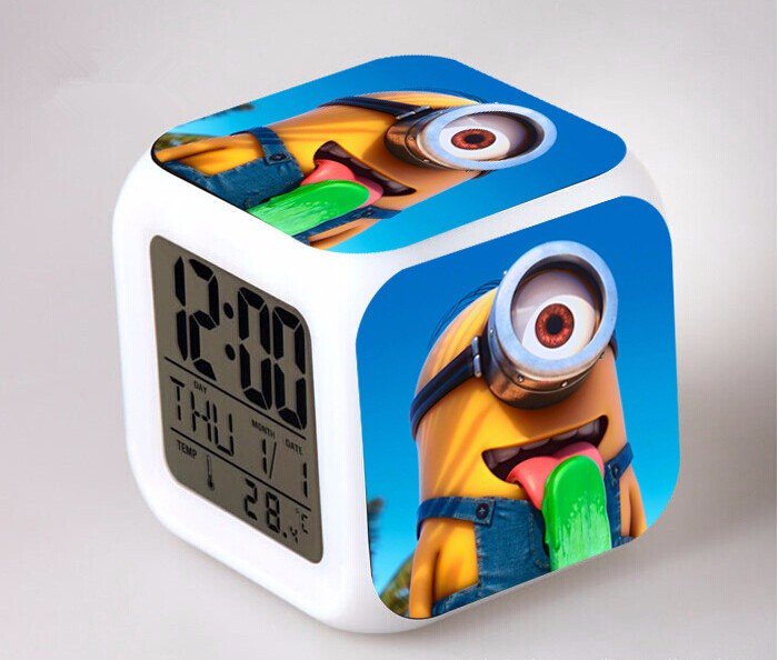 Despicable Me Minion LED Alarm Clock #03