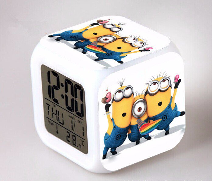 Despicable Me Minion LED Alarm Clock #05