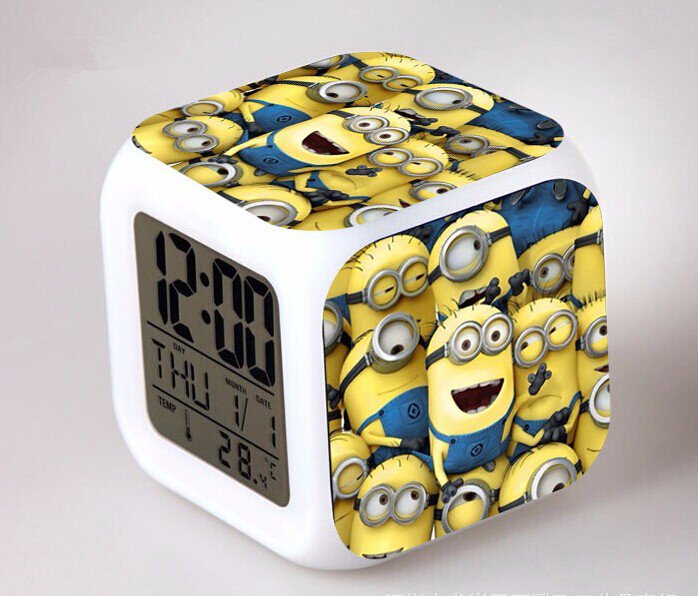 Despicable Me Minion LED Alarm Clock #07