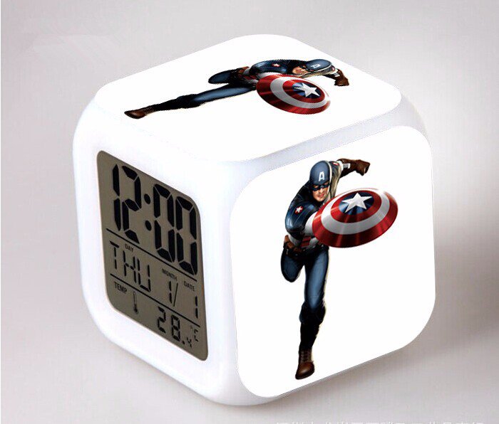 Marvel The Avengers  LED Alarm Clock #17