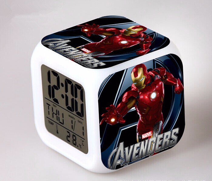 Marvel The Avengers  LED Alarm Clock #18