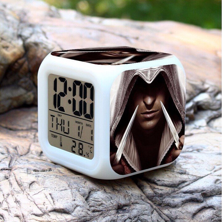 Assassins Creed Blade Led Alarm Clock #35
