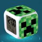 Minecraft Led Alarm Clock #02 Minecraft Cartoon Figures LED Alarm Clock
