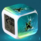 Minecraft Led Alarm Clock #04 Minecraft Cartoon Figures LED Alarm Clock
