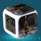 Minecraft Led Alarm Clock #08 Minecraft Cartoon Figures LED Alarm Clock