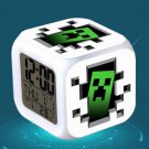 Minecraft Led Alarm Clock #13 Minecraft Cartoon Figures LED Alarm Clock