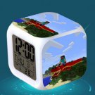 Minecraft Led Alarm Clock #14 Minecraft Cartoon Figures LED Alarm Clock