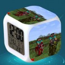 Minecraft Led Alarm Clock #18 Minecraft Cartoon Figures LED Alarm Clock