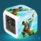 Minecraft Led Alarm Clock #27 Minecraft Cartoon Figures LED Alarm Clock