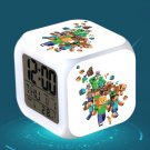 Minecraft Led Alarm Clock #28 Minecraft Cartoon Figures LED Alarm Clock
